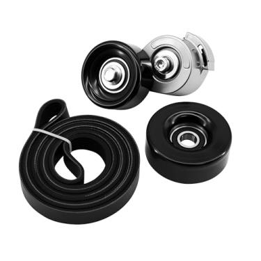 Imagem de GLOCRORET Kit de componentes tensores de correia de transmissão Serpentine adequado para Ford Ranger 1997-2006, para Mazda B3000 1997-2006 3.0L V6, substitui 90K-38385A 38385 K060882 38001