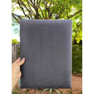 Imagem de Cabeceira Modular Estofada para Cama – Kit com 6, 8 ou 10 Módulos | Design Moderno, Conforto e Facilidade de Instalação | Ideal para Solteiro, Casal, Queen e King Size(Cinza - Suede,6)