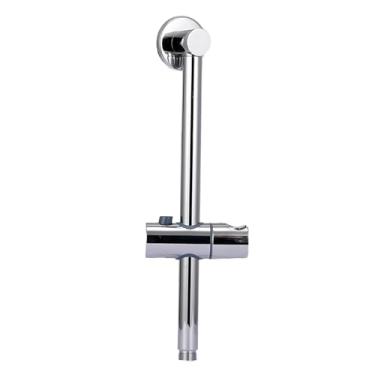 Imagem de Luocute Barra Deslizante de Chuveiro, Suporte de Cabeça de Chuveiro Portátil Ajustável Em Altura e ângulo, Material de Cobre Premium, Fácil Instalação, Com Disco Adesivo Forte, para