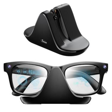 Imagem de POCREATION Base de Carregamento para Óculos Inteligentes, Estação de Carregamento Rápido Magnético Com Indicador LED, para Meta Skyler Headliner RW4006 RW4008 RW4010 Óculos Inteligentes