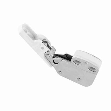 Imagem de GLOGLOW Bloqueio Push to Open Touch Catch Lock, Material ABS, Branco, Trava de Gabinete para Armários de Cozinha e Quarto, Fácil Instalação, Ferragens e Fechaduras para Portas e Janelas