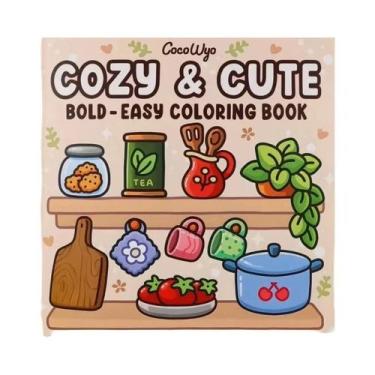 Imagem de Livro De Colorir De Halloween Para Adultos E Adolescentes COZY FRIENDS