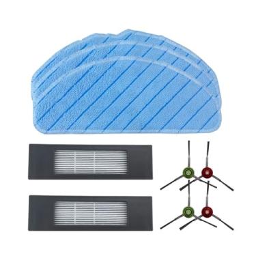 Imagem de Replacement Hepa Filter Parts Compatible With Ecovacs Deebot T9 AIVI T9 AIVI+ Main Side Brush Rag Cloth Accessories Robot Vacuum Cleaner(Orange)