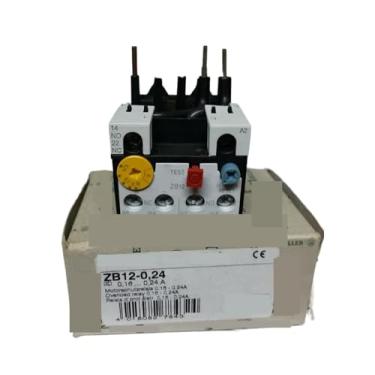 Imagem de Relé de sobrecarga térmica ajustável, ZB12-0,24, 0,16-0,24A, para ar condicionado, bomba de calor, HVAC, original