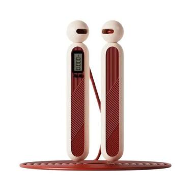 Imagem de Corda De Pular Inteligente Ajustável Com Contador Para Exercícios De F