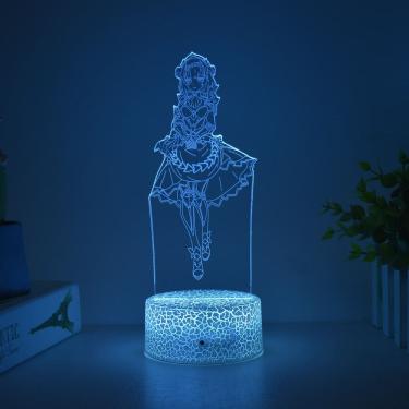 Imagem de Luz noturna LED 3D Plants vs Zombies Noelles Color Changing