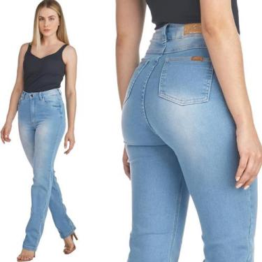Imagem de Calça Jeans HNO Reta Lisa Basic Azul Claro - HNO Jeans, 46