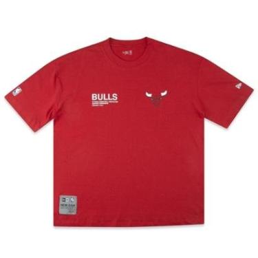 Imagem de Camiseta New Era  Regular NBA Chicago Bulls Institutional Style-Masculino