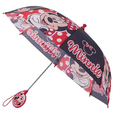 Imagem de Guarda-chuva infantil para meninas, princesa/Minnie Mouse para crianças de 3 a 6 anos, Minnie Mouse, Age 3-6