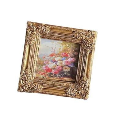 Imagem de Generic Porta-retratos com design vintage, suporte para fotos, criativo e leve, para pendurar na parede ou colocar