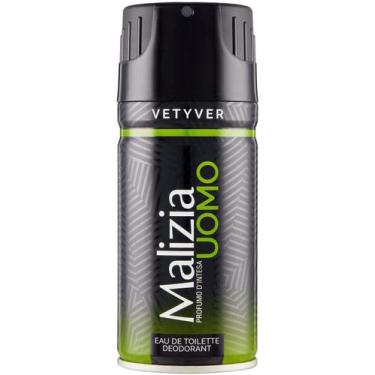 Imagem de Desodorante Importado Masculino Malizia Uomo Vetyver 150ml