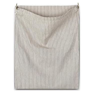 Imagem de Ribbonlic Pano de pano reutilizável e suporte de toalha de prato de algodão natural bolsa vintage para cozinha, lavanderia, armazenamento de banheiro