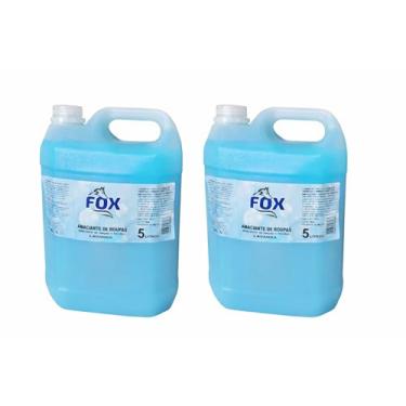 Imagem de FOX Amaciante de Roupas Lavanda, 5 Litros, 2 Unidades