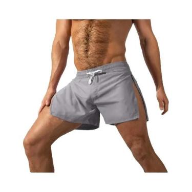 Imagem de Bermuda Masculina De Secagem Rápida Para Corrida, Academia, Praia, Jog
