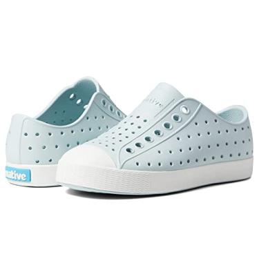Imagem de Native Shoes Tênis infantil Jefferson Slip-On, Azul pular/branco, 12 Little Kid