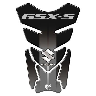 Imagem de Protetor De Tanque Adesivo Moto Suzuki Gsx-S Preto Transparente
