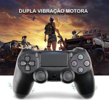 Imagem de Controle PS4 Slim Playstation Sem Fio Joystick Double Motor