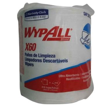 Imagem de Pano Multiuso Wiper X-60 183 Mt Bco Picotado