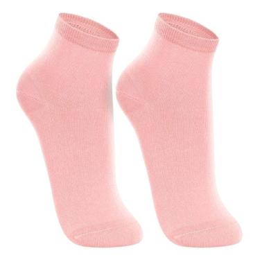 Imagem de Kit 2 Meia Cano Médio Lupo Feminino 4576-088, Rosa, Rosa, 34-39