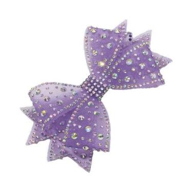 Imagem de Clipes De Laço De Strass Brilhantes Para Sapatos De Salto Alto, Decora