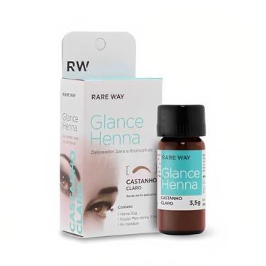 Imagem de Henna Para Sobrancelha Glance- Rare Way 3,5g, CASTANHO CLARO