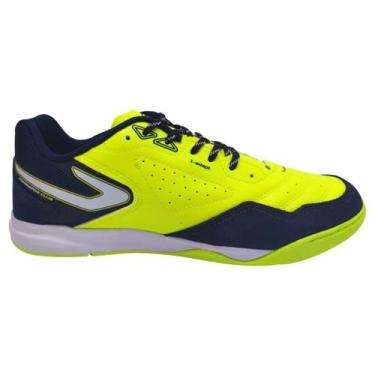 Imagem de Chuteira em Couro Futsal Masculina Topper TP05060009, Amarelo, 40
