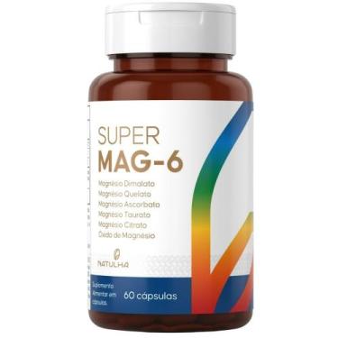Imagem de Super MAG-6 60 Cápsulas - Natulha