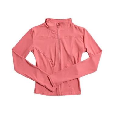 Imagem de Jaqueta Esportiva Feminina De Manga Longa Para Treino, Academia, Yoga 