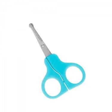 Imagem de Tesoura Para Unha Infantil Azul Mundial
