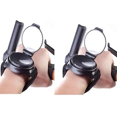 Imagem de KIT 2 Espelho Retrovisor Pulso Bike Speed 360° seg Ciclista