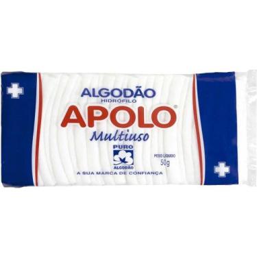 Imagem de Algodão Apolo Sanfonado com Ziplock 50g - Embalagem com 20 Unidades