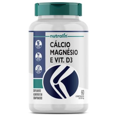 Imagem de Cálcio com Magnésio + Vitamina D3 - 60 Comprimidos - Nutralin-Masculino