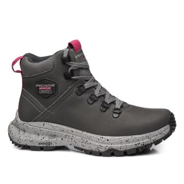 Imagem de Bota Trekking Pegada Feminina em Couro Carbono 250403-06-Feminino