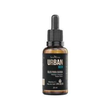 Imagem de Óleo Para Barba Ipa 30ml Urban Men Farmaervas Hidrata Amacia, 30ml