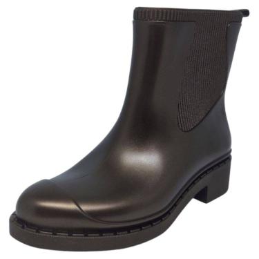 Imagem de Bota Feminina Galocha Impermeável Conforto Pratico Zaxy Wide