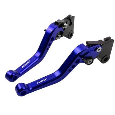 Imagem de Manete Esportivo Cg 125 150 160 Fan Freio Á Lona - Stark Race, Azul