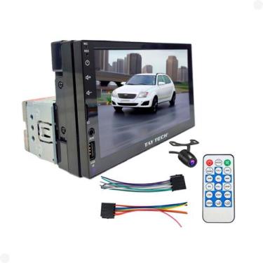 Imagem de Mp5 1 Din tela de 7pol com CarPlay e Andoid Auto Universal - Tay Tech