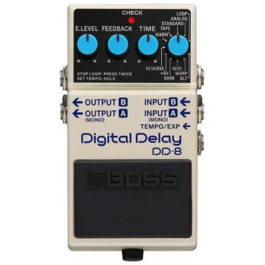 Imagem de Pedal Boss Delay Efeito Para Guitarra DD-8 Analógico DD8