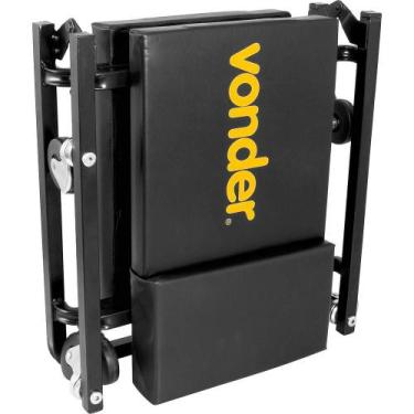 Imagem de Carrinho Esteira para mecânico 100kg 91x42,5x10cm dobrável Vonder