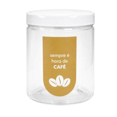Imagem de Porta Mantimentos Cantinho do Café 1LT Tampa de Rosca BPA FREE - - Pan
