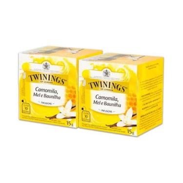 Imagem de Kit Chá Twinings Misto Camomila, Mel e Baunilha 15g - 2 unidades