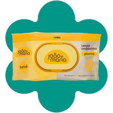 Imagem de Lenço Umedecido João Maria Glicerina Higiene Aloe Vera 90Un - cimed