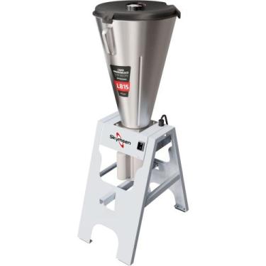 Imagem de Liquidificador Industrial Baixa Rotação 15L LB15 Skymsen, Prata, 220V
