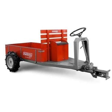 Imagem de Carreta Tracionada 4x4 Com Direção Volante Para Motocultivador Husqvar