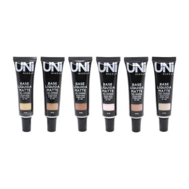 Imagem de Base Liquida Matte a Prova Dagua Full Coverage - Uni Makeup, C 04