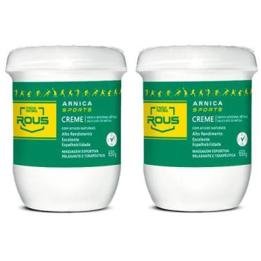 Imagem de Creme de Massagem ROUS Arnica Sports 650g Dagua Natural 02 Unidades, U