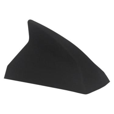 Imagem de Antena Receptiva Automotiva Teto Shark Tubarão Preto Fosco Universal A