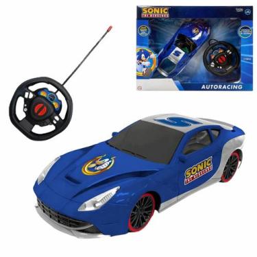 Imagem de Carro de Controle Remoto Sonic Auto-Racing 3 Funções - Candide