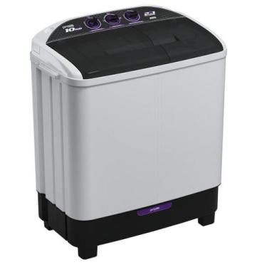 Imagem de Lavadora de roupas 2 em 1 Twin Tub 10 Kg  Lava 6 Kg e Centrifuga 4 KgP