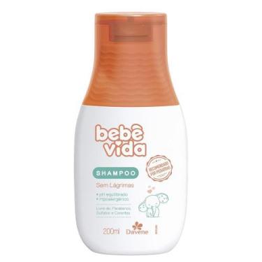 Imagem de Shampoo Davene Bebê Vida Sem Lágrimas 200ml - Cuidado Suave para Bebês